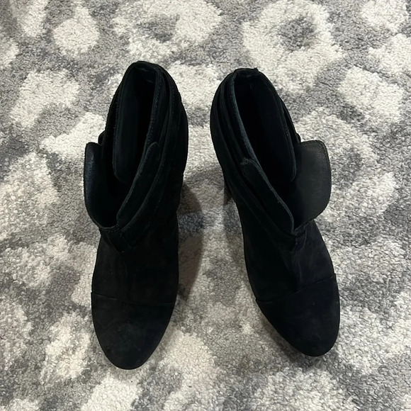 Rag & Bone Black Suede Ankle Boots 8.5​ - Picture 2 of 6